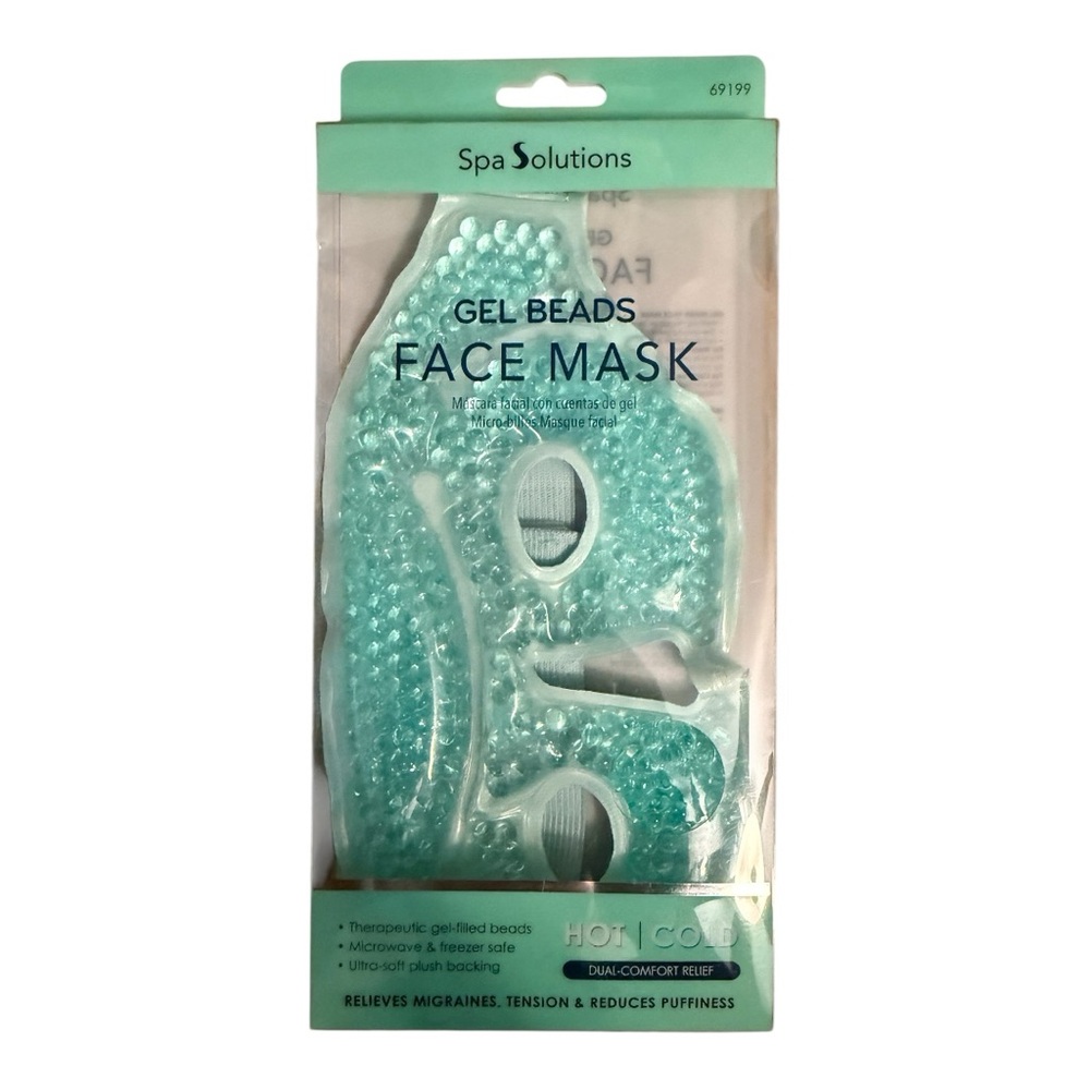 Gel Beads Face Mask - Green